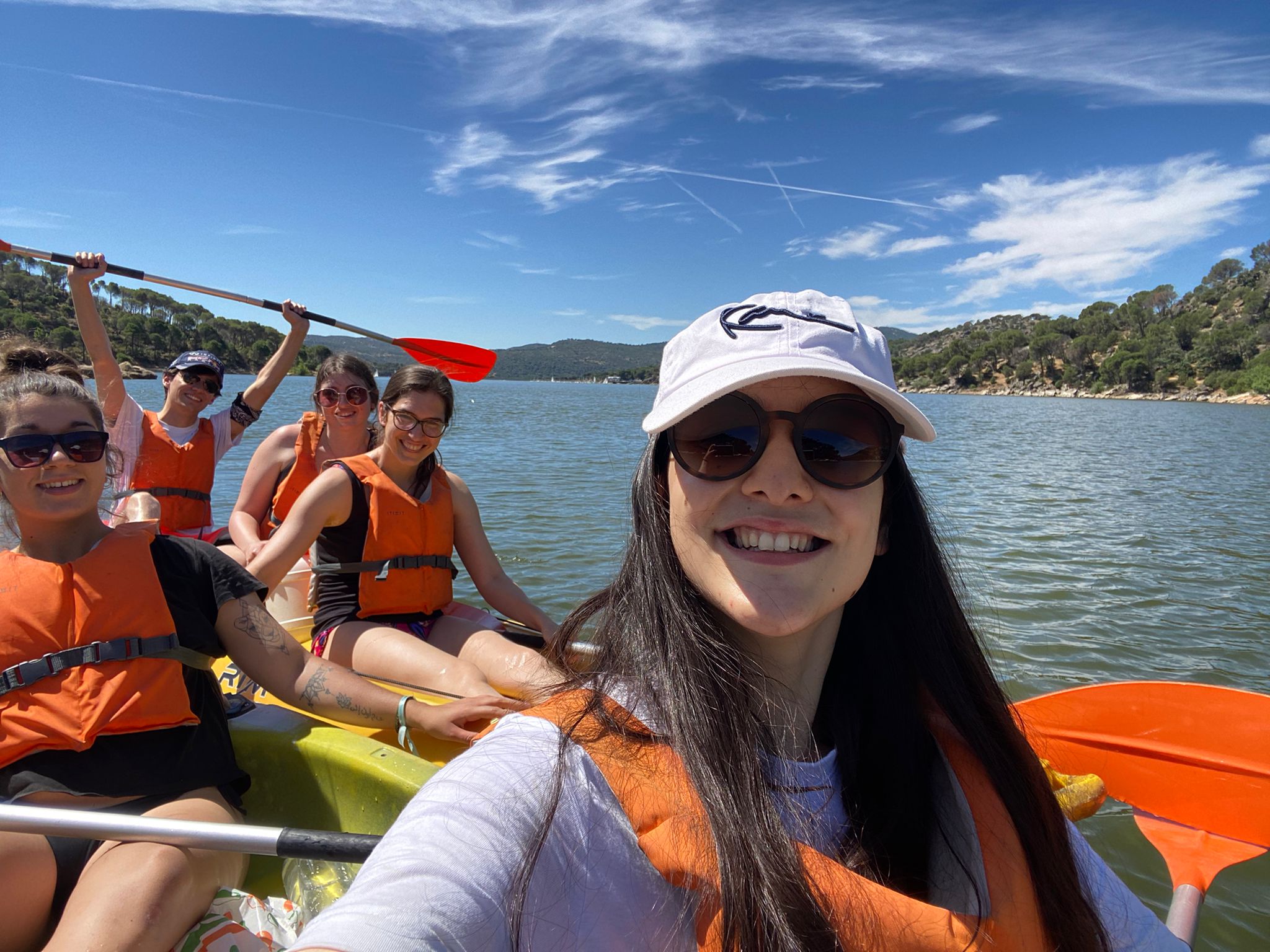 Kayaking in the San Juan Reservoir (June 2022)